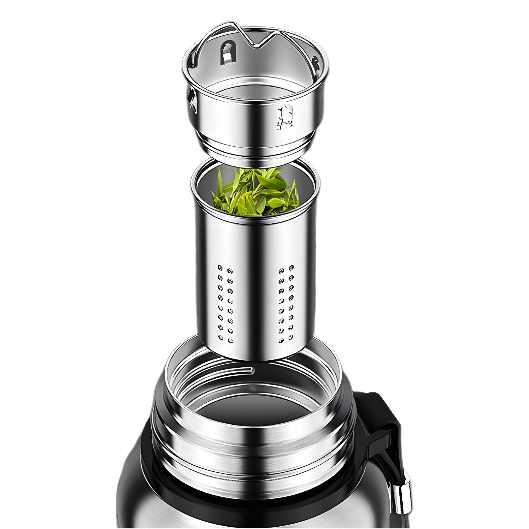 Stainless Steel Insulated Water Cup with Tea Separation