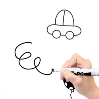 Removable Erasable Static Whiteboard Wall Sticker