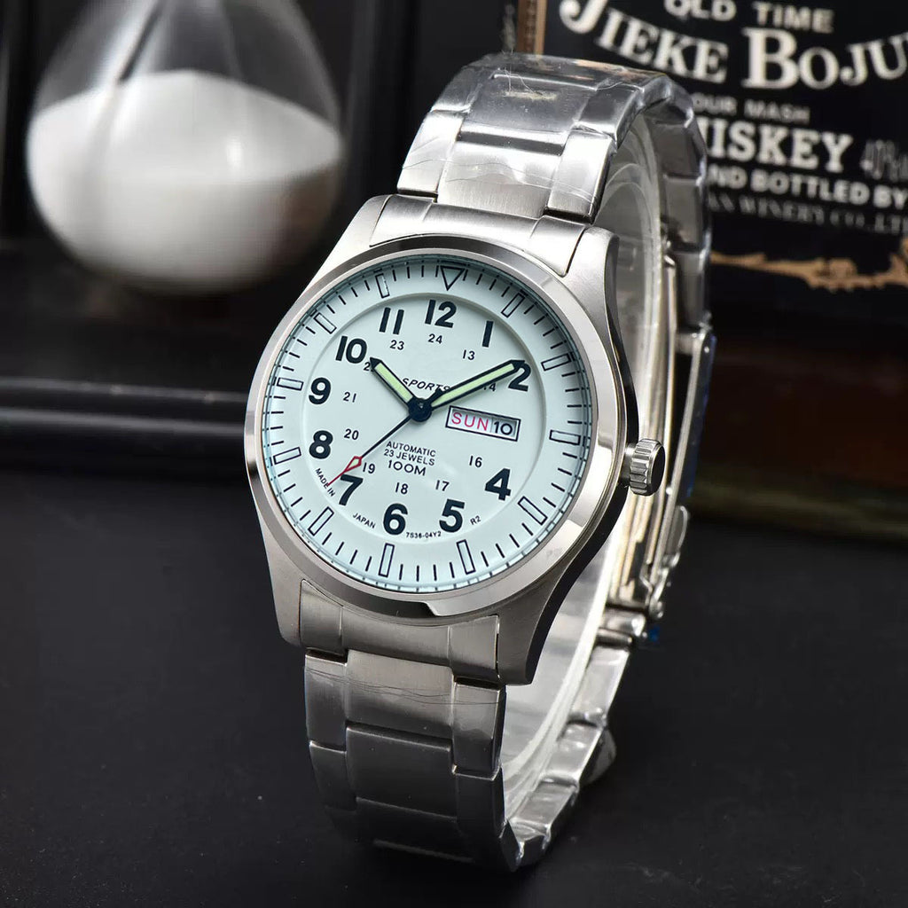 Mens Calendar Sport Wristwatch