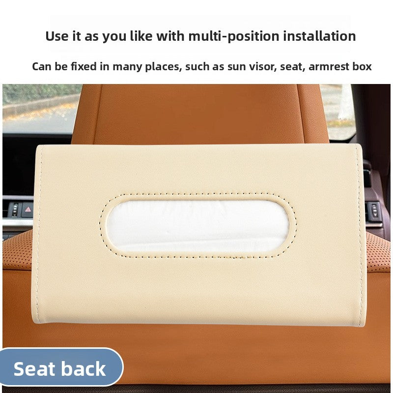 Car Sun Visor Tissue Box Holder