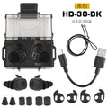 WOSPORT Tactical Bluetooth Earplugs Bluetooth 5.3 Connection Electronic Pickup Noise Reduction In-Ear Protection Earplugs