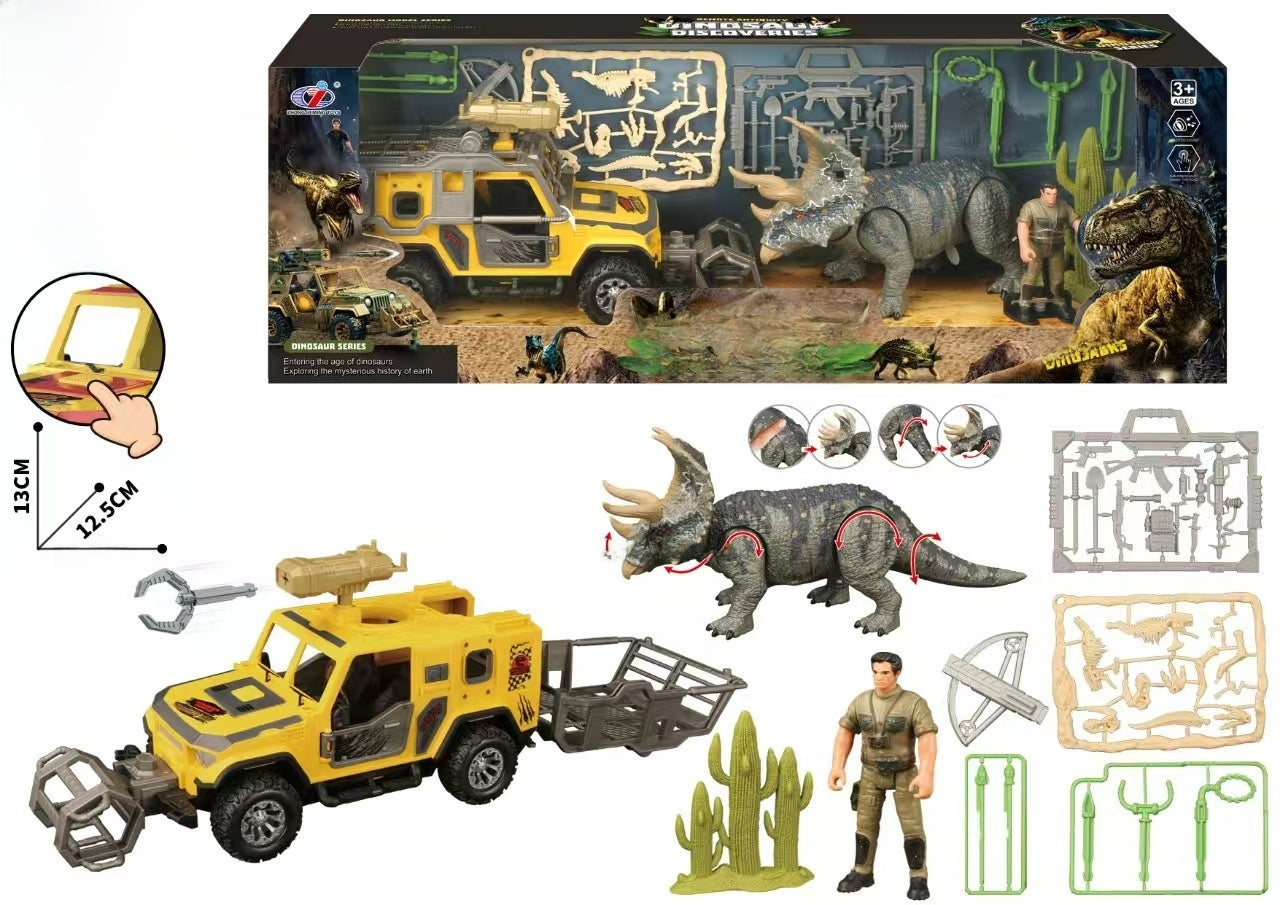 Large Remote Control Dinosaur Toy with Sound and Light