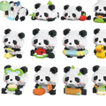 Creative Panda Building Blocks Educational Desktop Toy