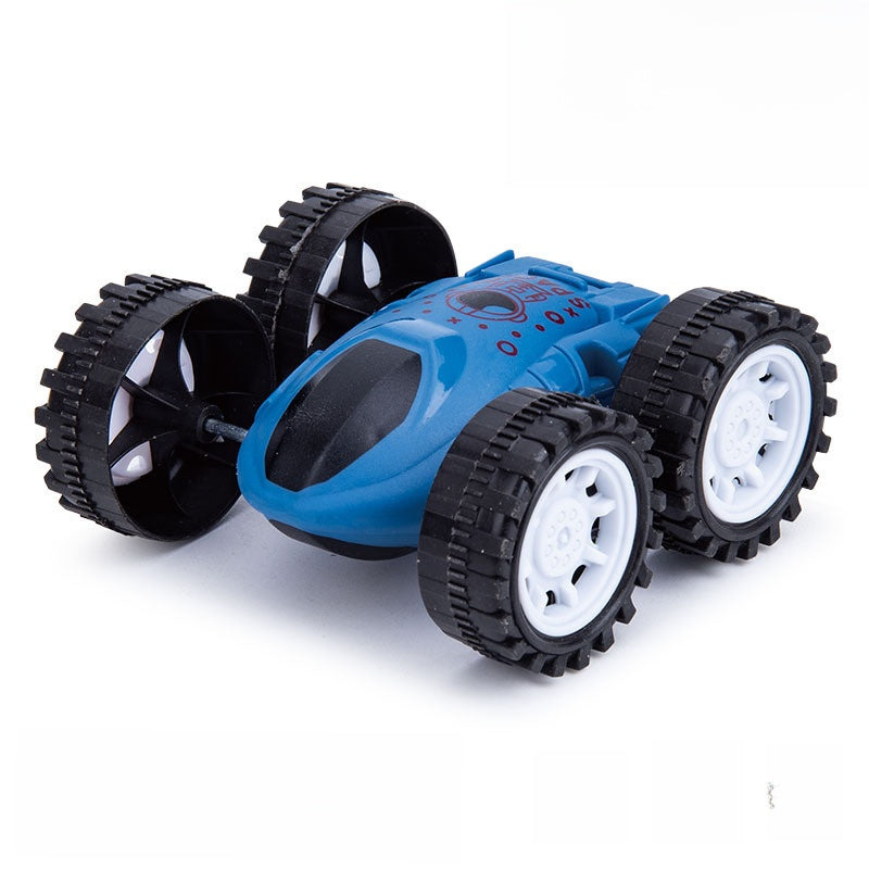 Inertial double-sided dump truck