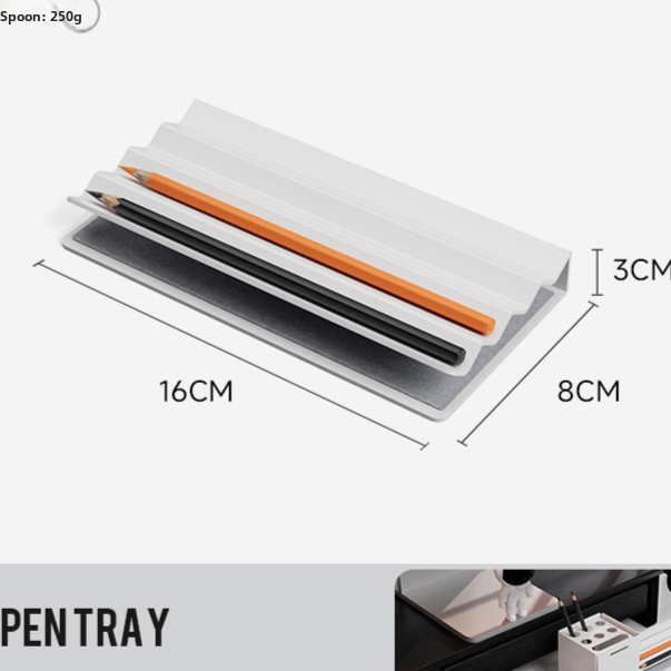 Computer Desktop Storage Pad Elevated