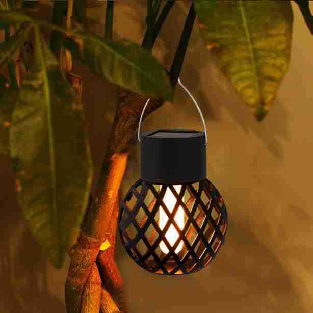 Lumina Waterproof Hanging Solar Lights-Realistic Flicker Flame Garden Decor