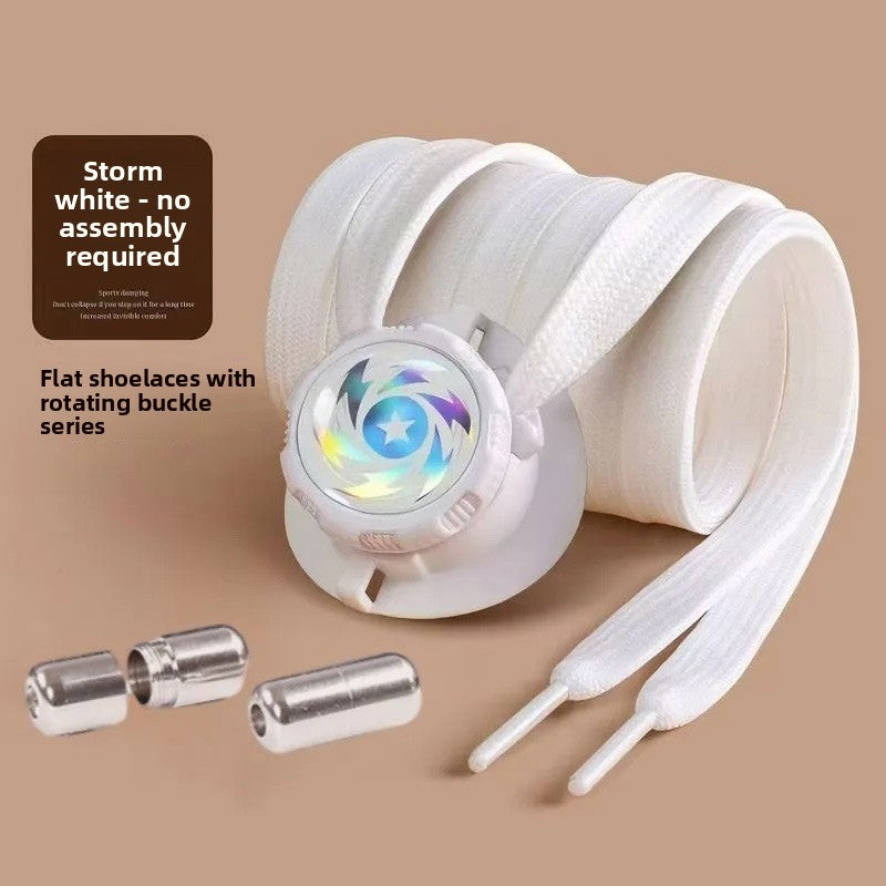 Rotating Buckle Shoe Lace Fastener