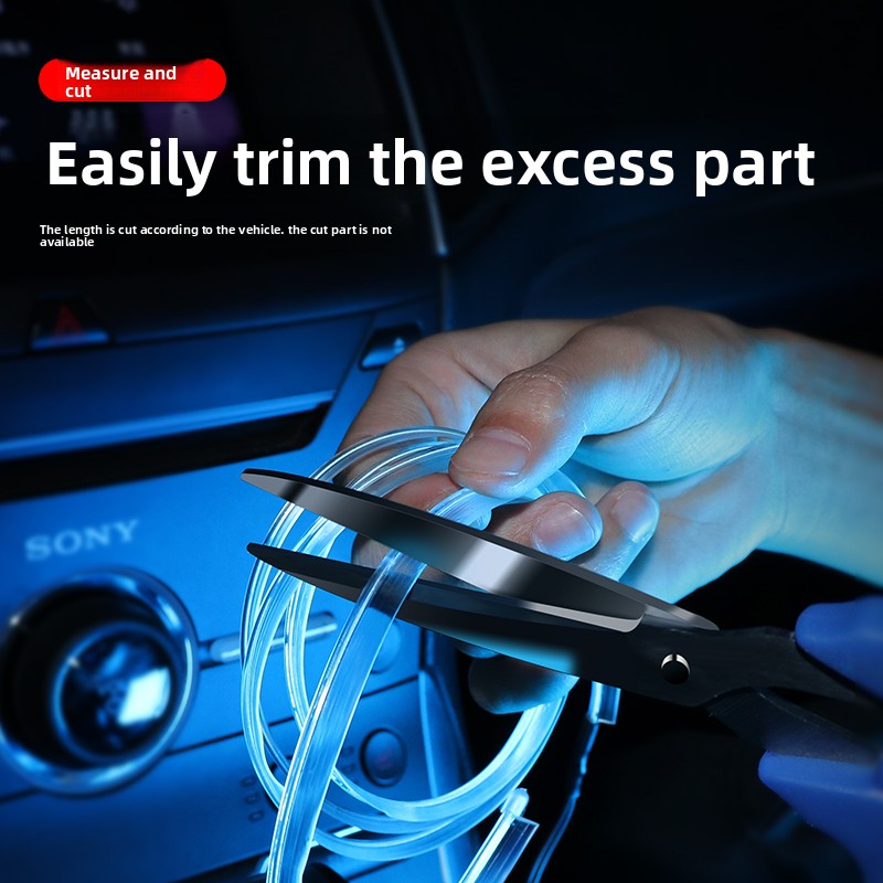 USB Car Interior LED Atmosphere Lighting Strips