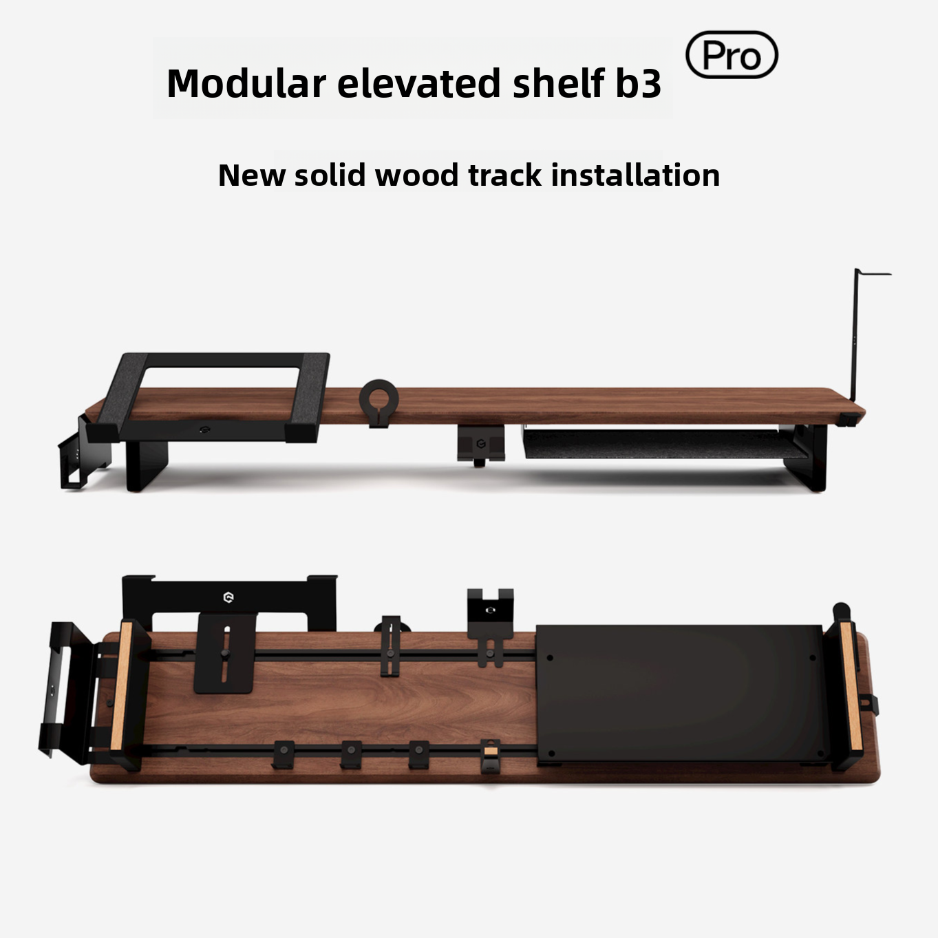 Computer Desktop Storage Pad Elevated