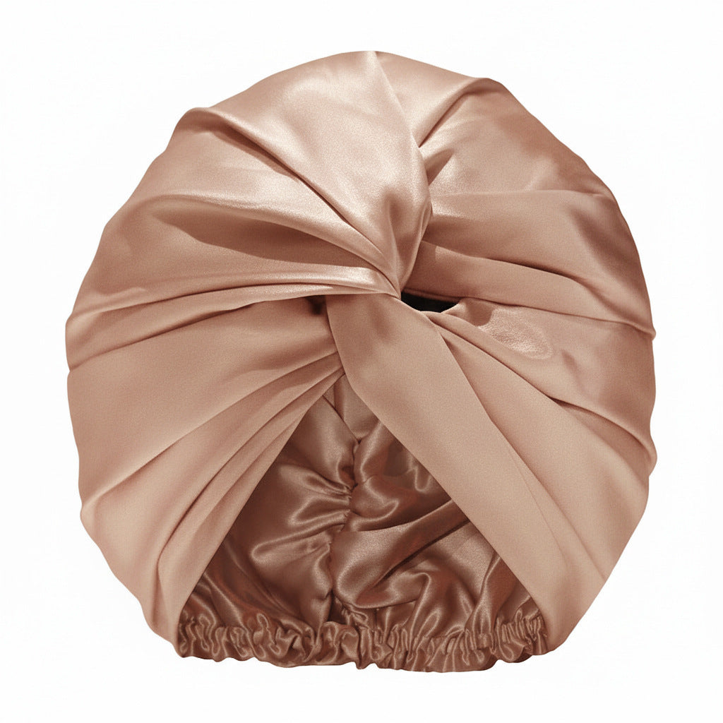 Double-Layer Mulberry Silk Sleep Cap
