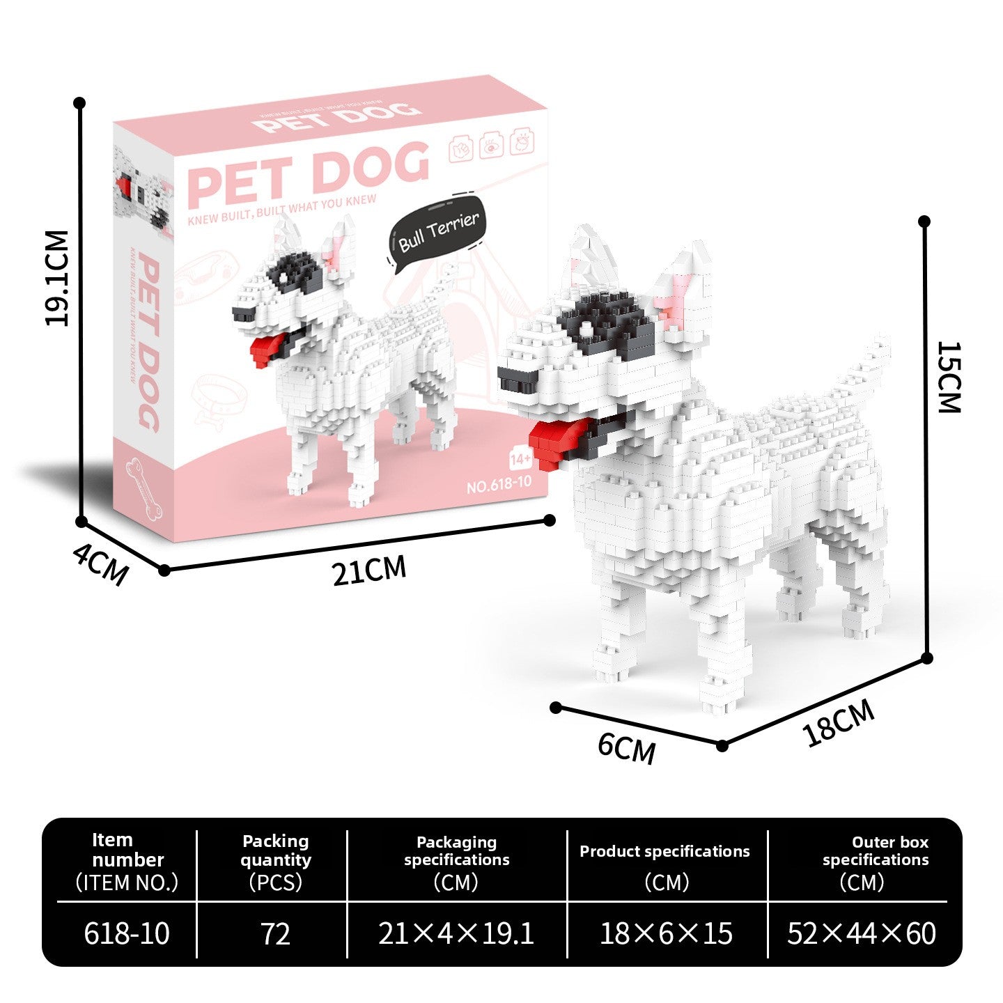 Micro-particle building block toys