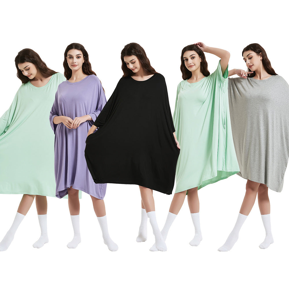 Womens Loose Fit Rayon T-Shirt