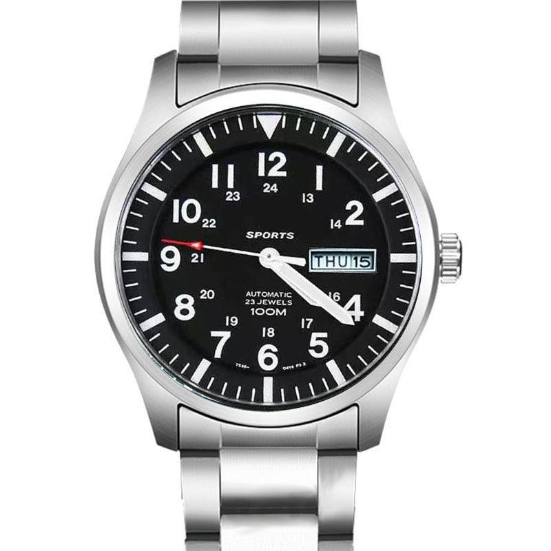 Mens Calendar Sport Wristwatch