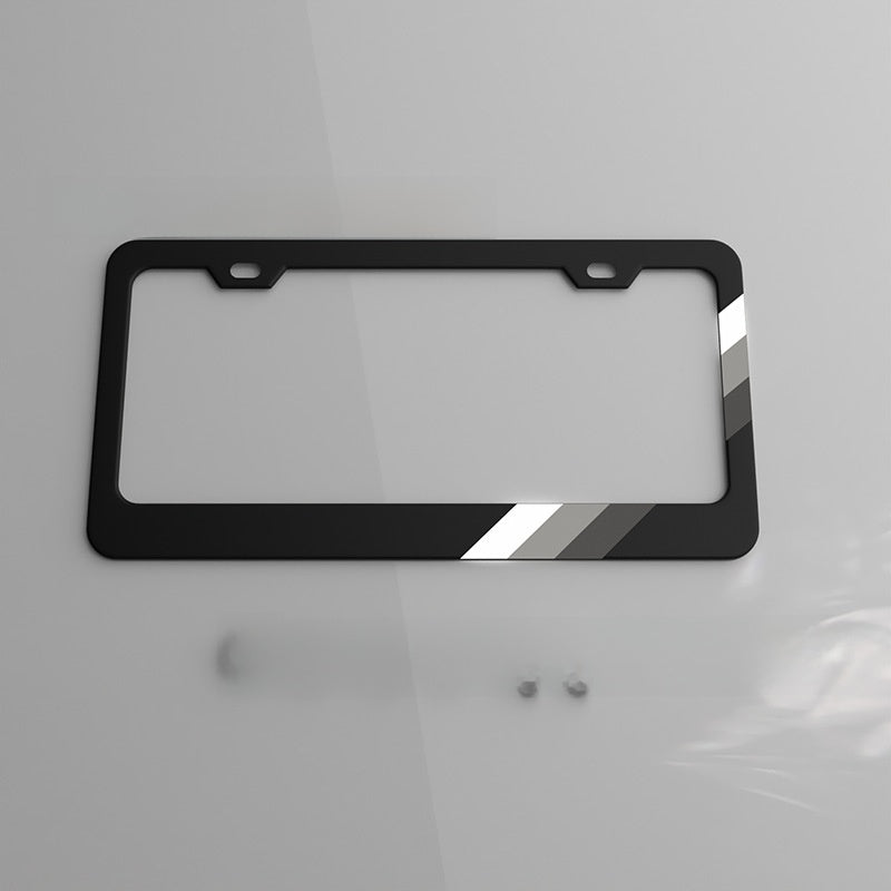 US Standard License Plate Frame with UV Coating