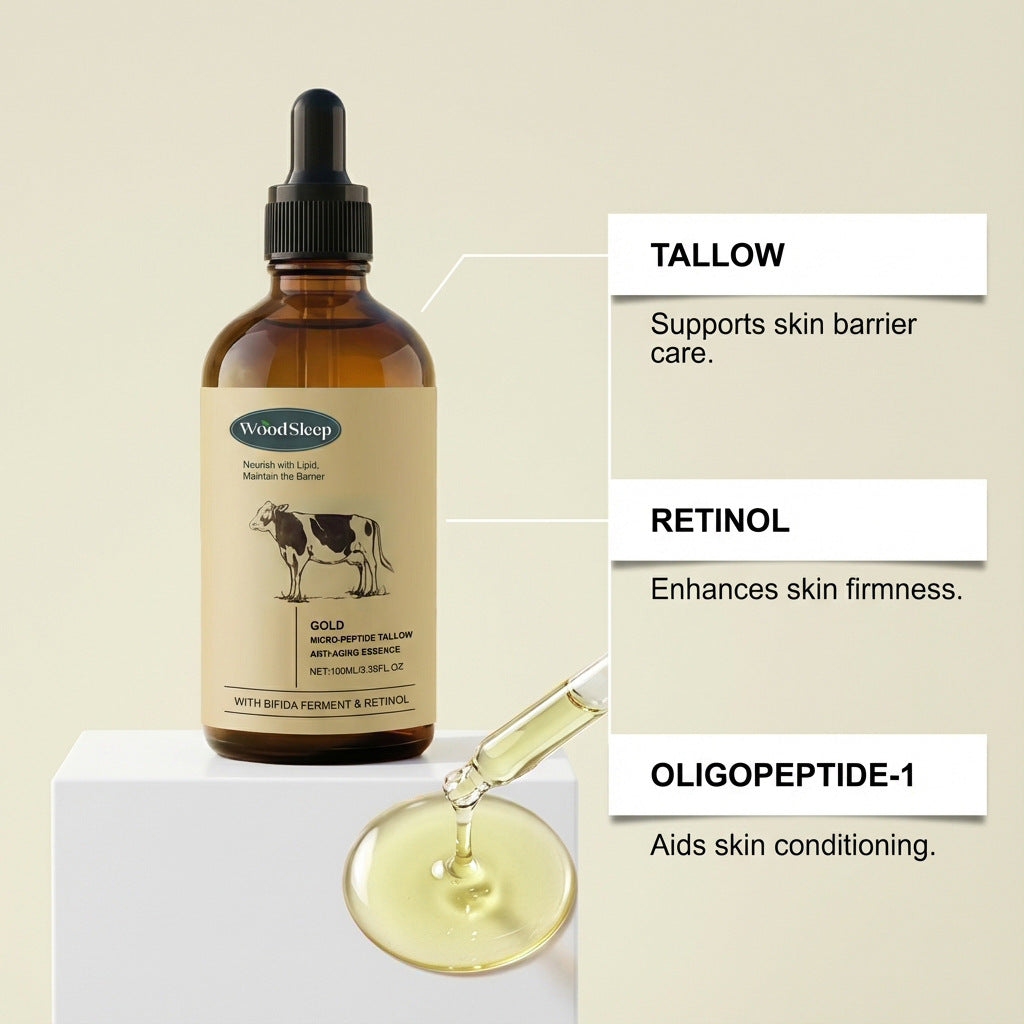 Advanced Woodsleep Butter Hydro-Infusion Essence – Professional-Grade Nourishing Facial Treatment with Deep Hydration Complex (100ml)