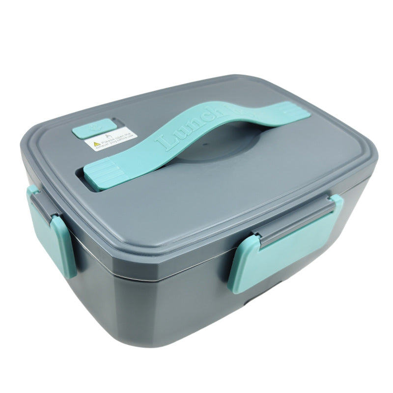 2.0L Electric Heated Lunch Box For Car and Home | High-Power Self-Heating Food Warmer with 304 Stainless steel Inner Pot