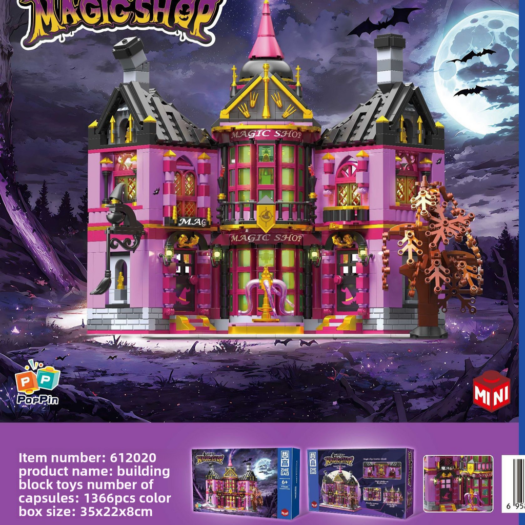 Magic Store Building Blocks Set