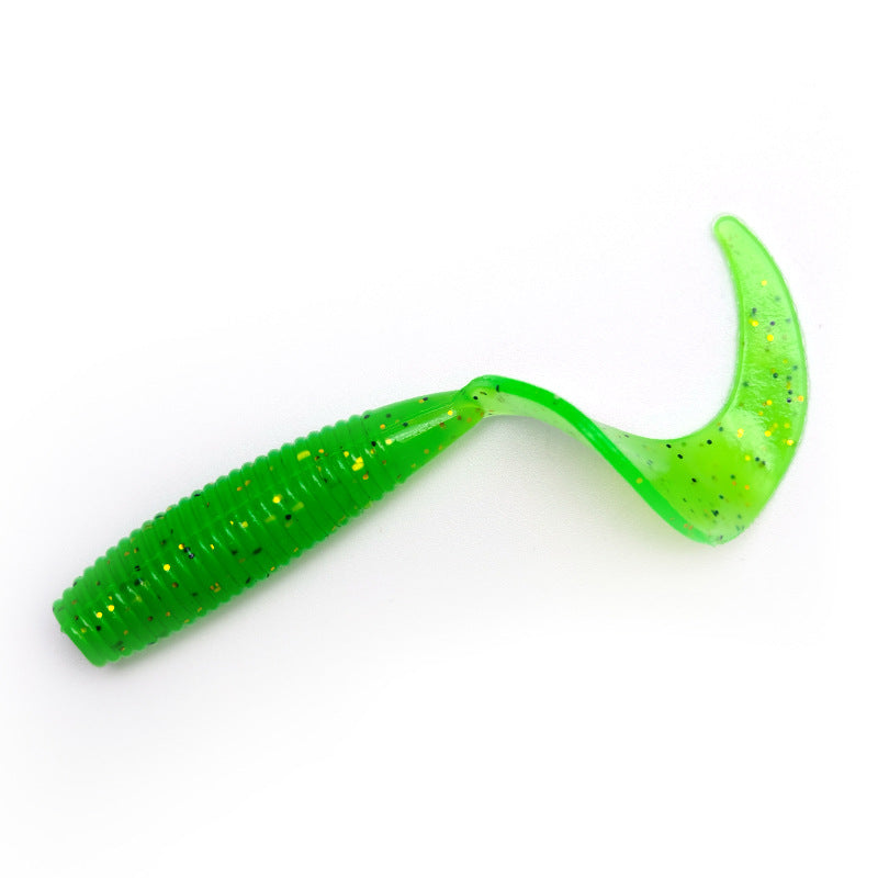 Spiral Tail Soft Fishing Bait