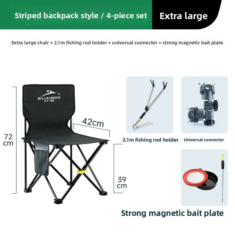 Multifunctional Foldable Fishing Chair