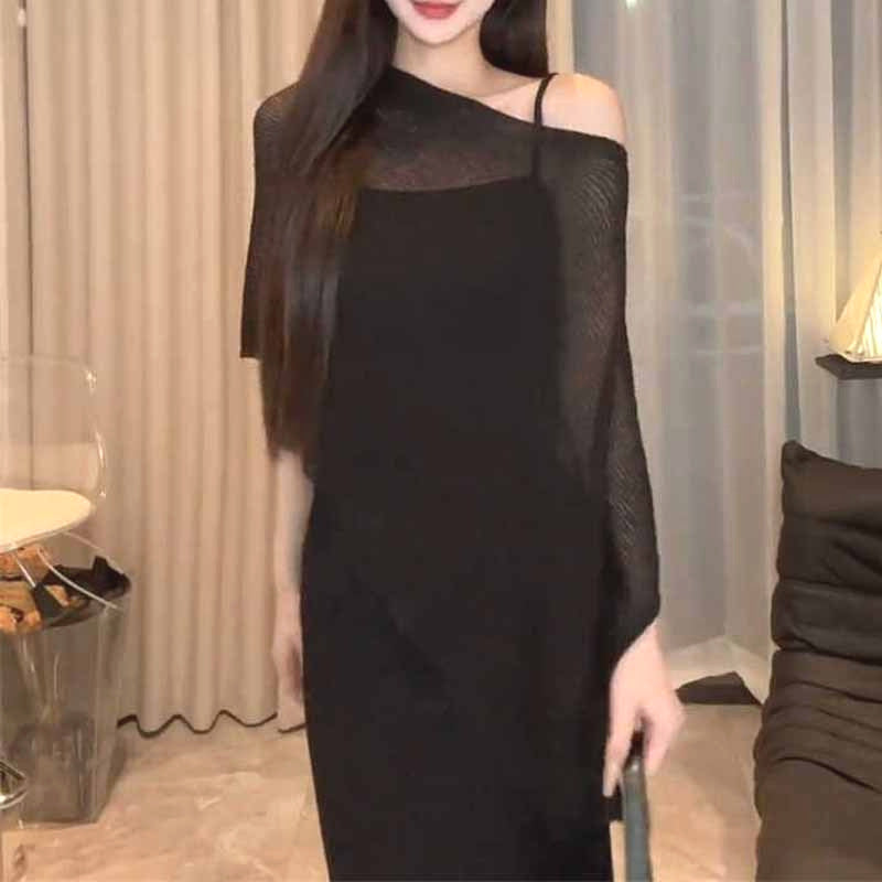 Lazy Style Knitted Sun Protection Pullover