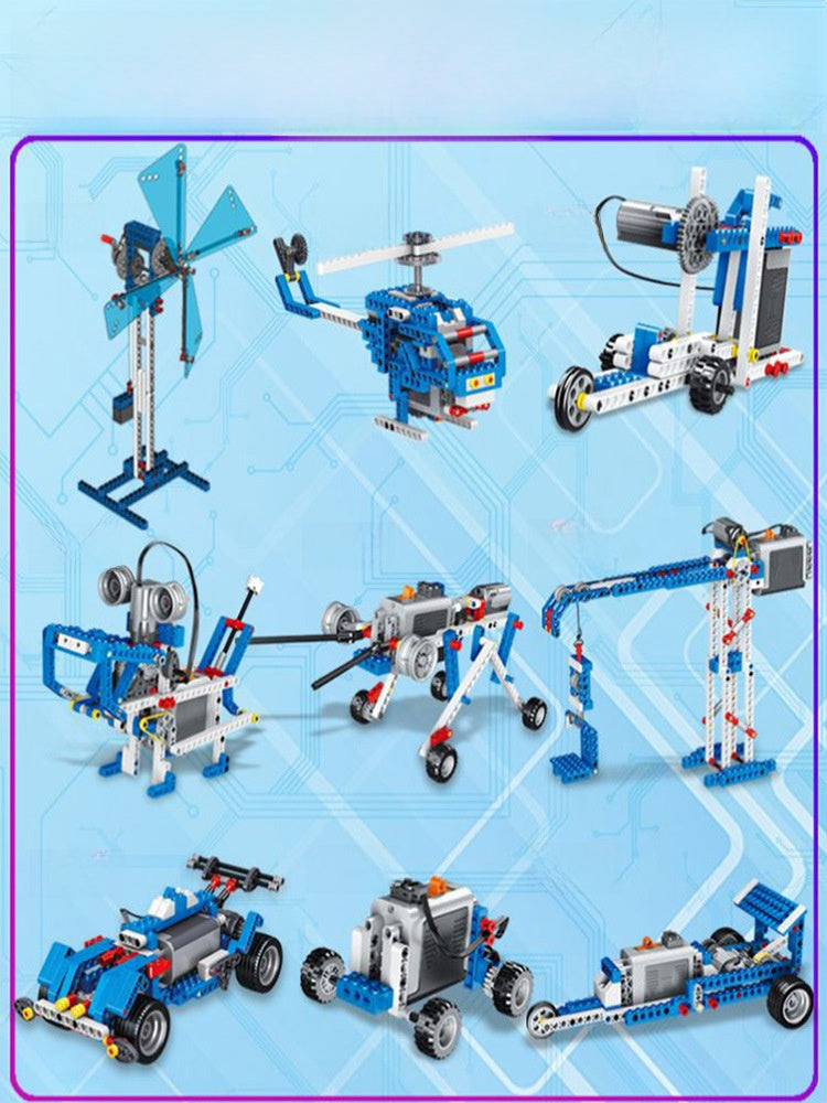 Remote-Controlled Tank Box Building Toy