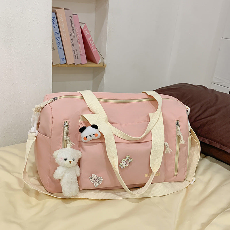 Korean Style Dry Wet Separation Travel Yoga Sports Bag