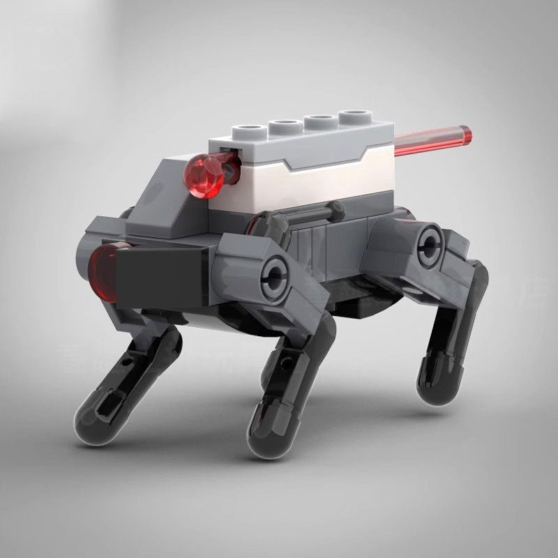 Robot dog fighter model assembled toy