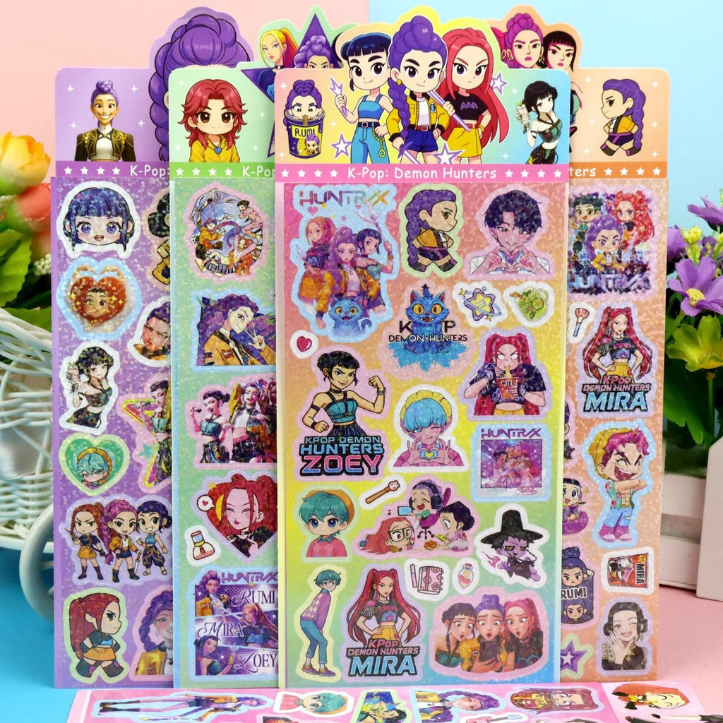 Kpop Witch Hunter Laser Stickers
