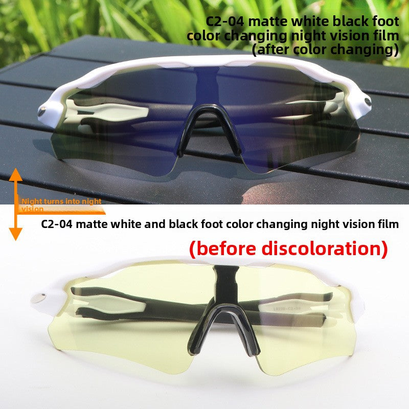 TR90 Sports Riding Sunglasses UV400 Protection Half Frame
