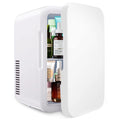 Portable 6L Dual Temperature Mini Refrigerator for Cooling and Heating