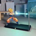 Collector-Edition Goku Kamehameha Wave LED Ambient Light – Precision-Crafted Anime Display Statue with Touch-Sensitive Control & Magnetic Mounting