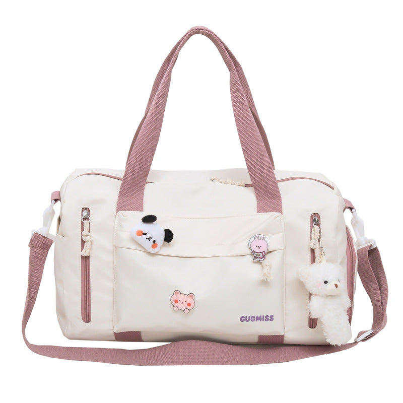 Korean Style Dry Wet Separation Travel Yoga Sports Bag