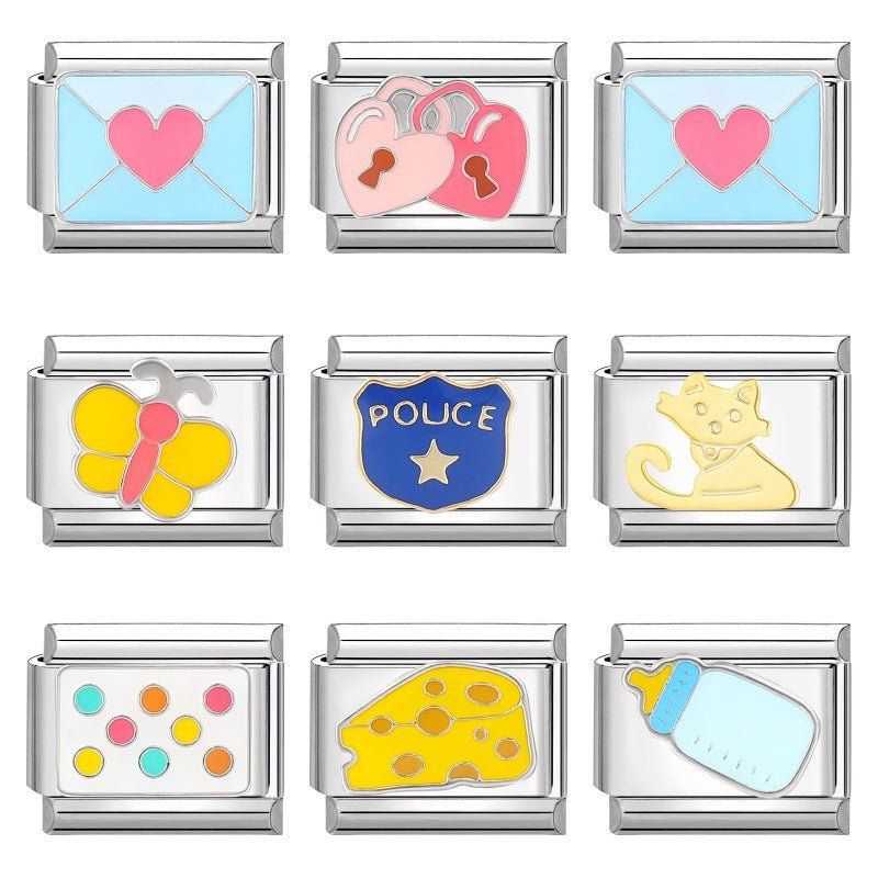 DIY Cartoon Food Charms for Bracelets