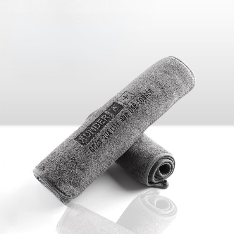 Professional Microfiber Automotive Detailing Towel – High-Absorption Scratch-Free Short-Velvet Cloth for Superior Paint Care