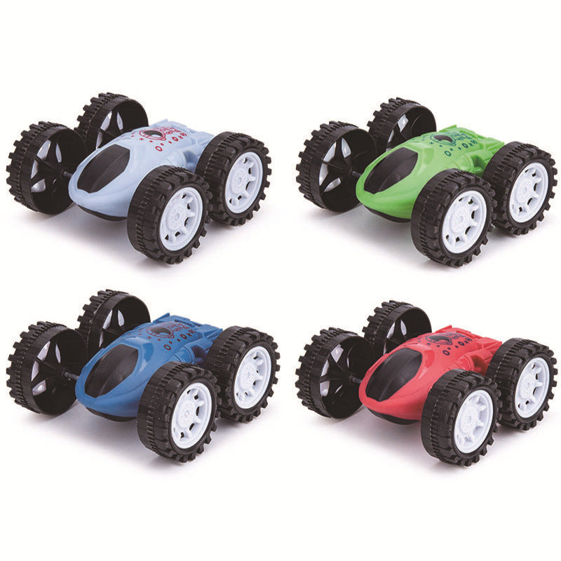 Inertial double-sided dump truck