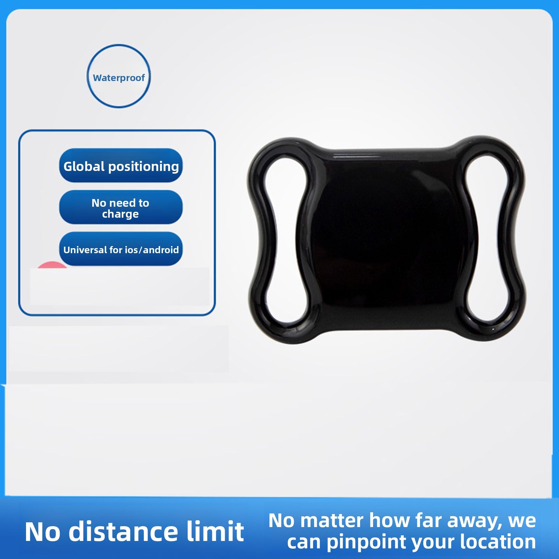 Dual System Bluetooth Locator for iOS Android
