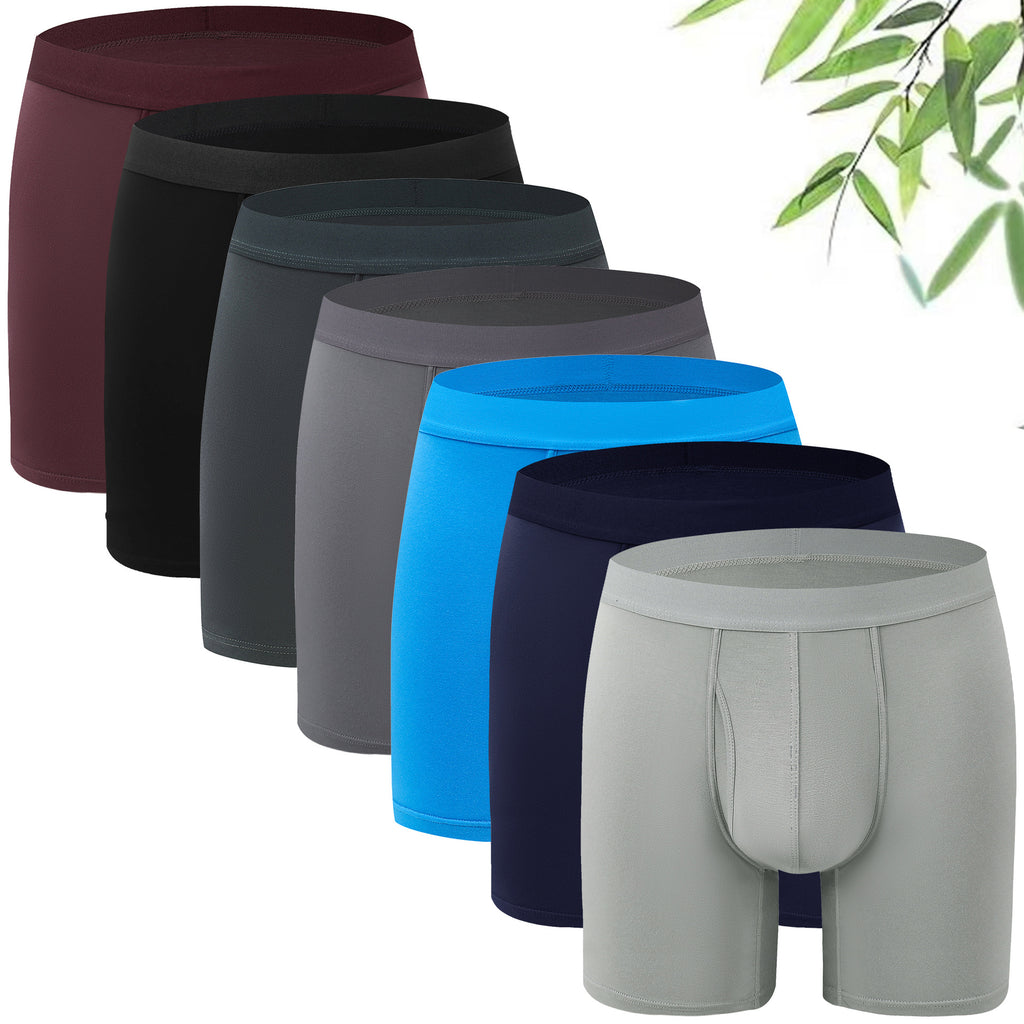 Apollo Premium Viscose Knit Boxer Briefs - Ultra-Soft Breathable Underwear