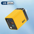 80W GaN Retractable Cable Fast Charger