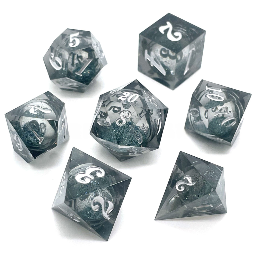 Liquid Core Sharp Edge Resin Dice