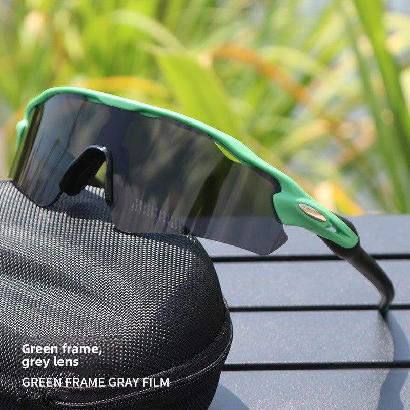 TR90 Sports Riding Sunglasses UV400 Protection Half Frame
