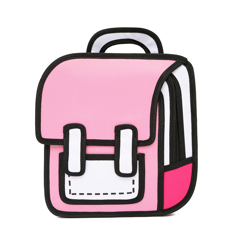 Anime 3D Multifunctional Children School Backpack