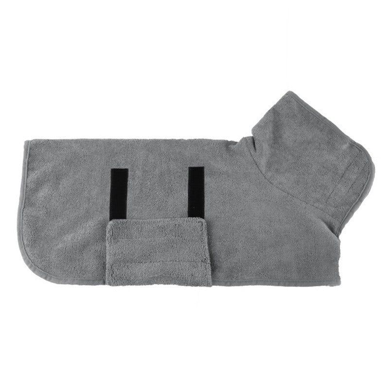 Absorbent Quick-Dry Dog Bathrobe Wrap