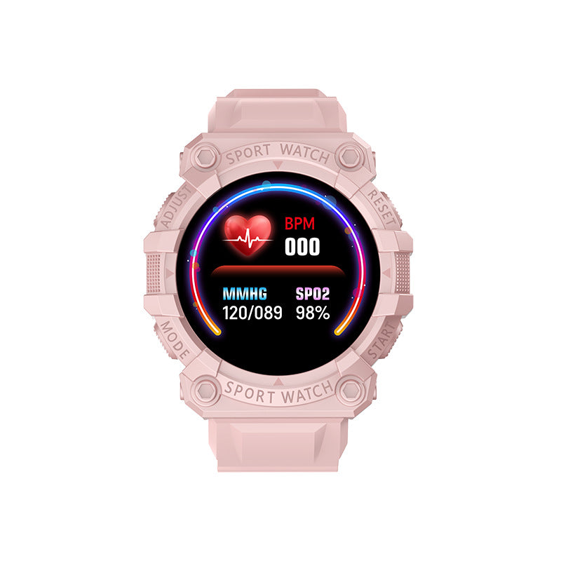 Smart Watch with Heart Rate Blood Pressure Monitoring
