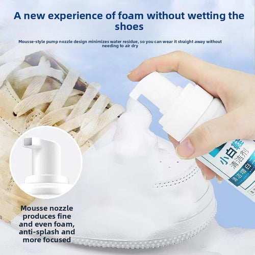 All-in-One Shoe Cleaning Kit – Removes Stains, Dirt, and Yellowing from White & Black Shoes