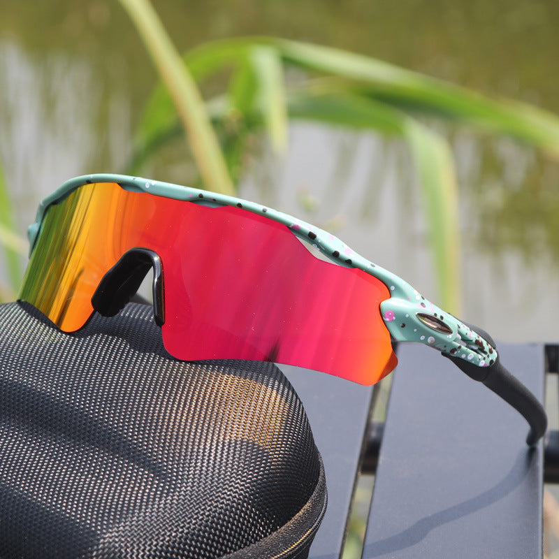 TR90 Sports Riding Sunglasses UV400 Protection Half Frame