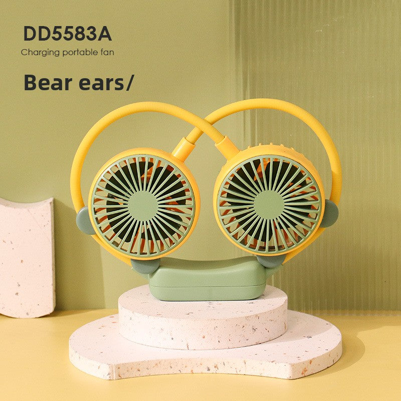 Foldable USB Rechargeable Neck Fan