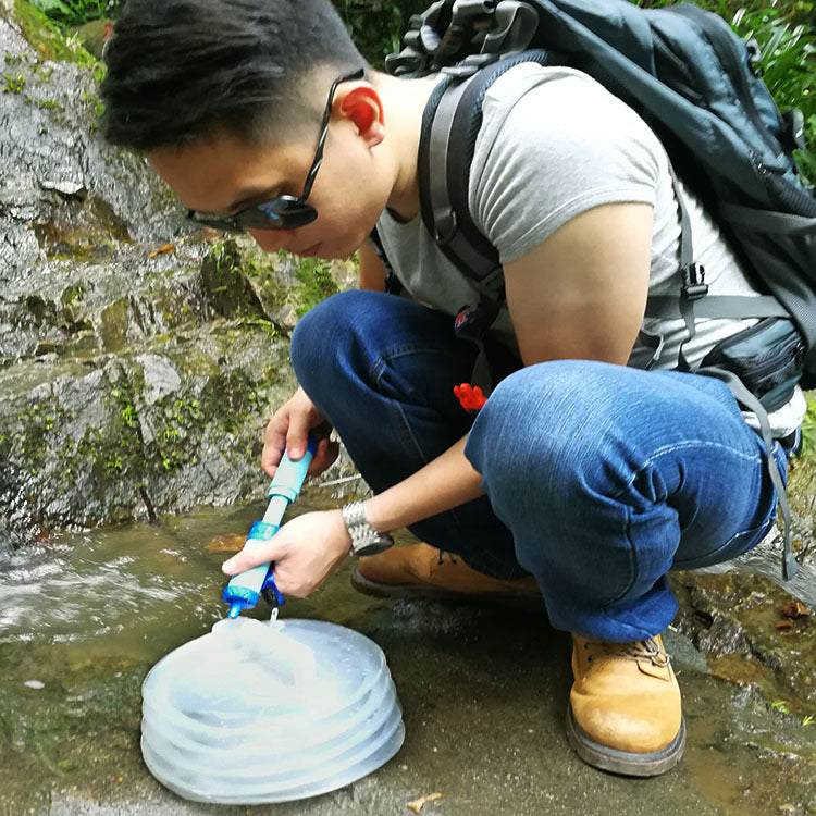 Portable Water Purification Straw Outdoor Filter