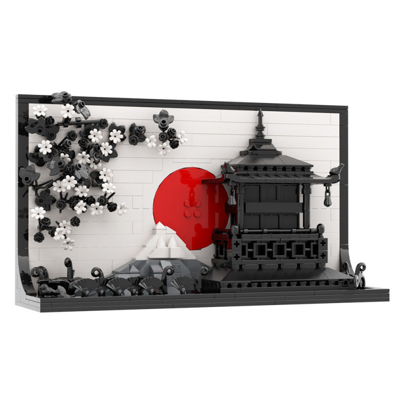 Japanese Art Style Educational Building Blocks