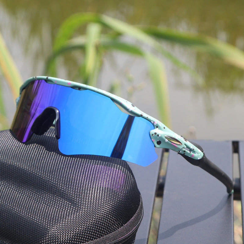 TR90 Sports Riding Sunglasses UV400 Protection Half Frame