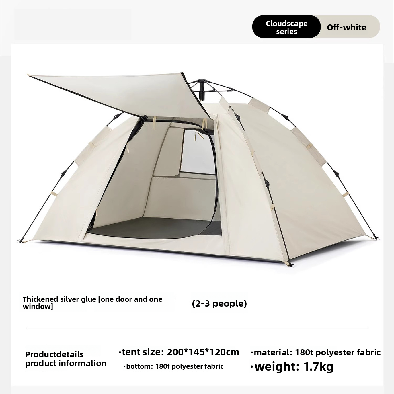 Portable Quick Open Outdoor Camping Tent